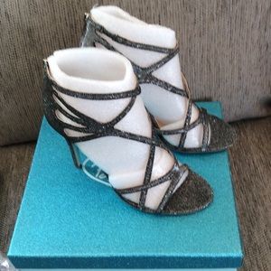 Blue By Betsey Johnson SB-Talia Silver Fab  Heels